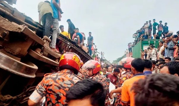Bangladesh Train Crash: At Least 15 Dead After Collision In Bhairab