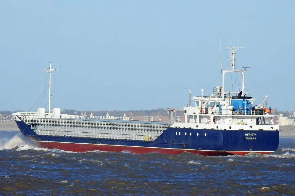 Crew Members Missing After British Cargo Ship In Crash In North Sea